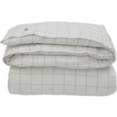 Lexington 220 cm Påslakan Lexington Hotel Light Flannel Påslakan Vit, Natur, Beige