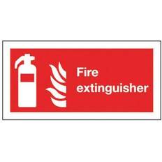 Sign Fire Extinguisher Symbol 100x200mm Self-Adhesive F16DS