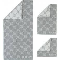 Handtücher Joop! Frottier Handtuch Gästehandtuch Silber, Grau