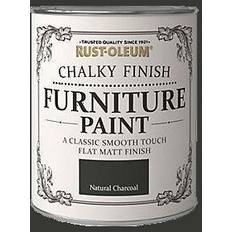 Paint Rust-Oleum Chalky Paint Natural Charcoal Wood Paint 0.75L