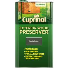 Cuprinol Exterior Wood Preserver BP 5L Wood Paint Green, Brown