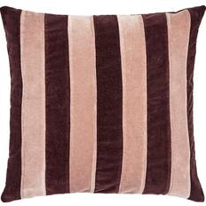 Cozy Living Puder Cozy Living Carla stribet Vintage Pudebetræk Pink, Rød