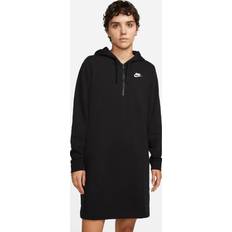 Nike Sportswear Club Fleece-kjole med hætte til kvinder