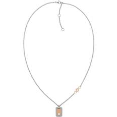 Tommy Hilfiger Carnation chain necklace in and rose