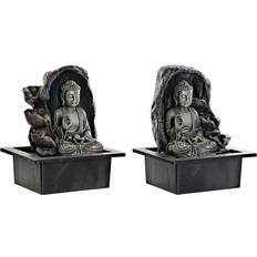 Dkd Home Decor Trädgårdsfontän Buddha Harts