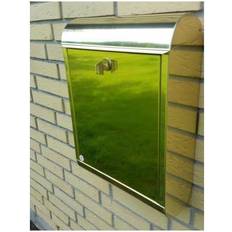 Lux postkasse messing