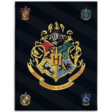 Harry potter filt Harry Potter Hogwarts Filt Svart