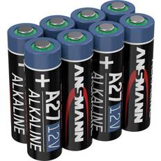 Batteri a27 Ansmann A27 Special-batterier 27 A Alkali-mangan 12 V 8 stk