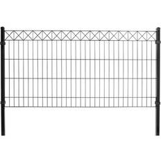 Hortus panelhegn x Hortus Panel Fence Pack with Deco "X" 4 Modules 200x100cm