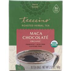 Beverages Teeccino Dark Roast Caffeine Free Organic Roasted Herbal Tea Maca Chocolate