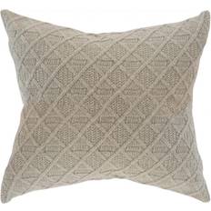 Borås Cotton Bomuld Puder Borås Cotton Filt Moritz Ecru/Ull Komplet pyntepude Beige