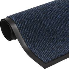 Solid Colour Entrance Mats vidaXL Dust Control Mat Blue