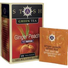 Peach Tea Stash Green Tea with Matcha Ginger Peach 18