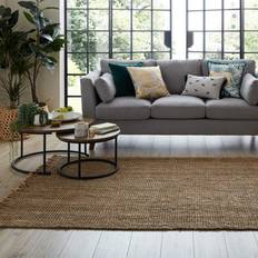 Flair Rugs 160x230cm Sarita Jute Beige, Brown, Natural cm