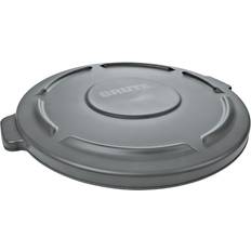 Équipements et Produits de Nettoyage Rubbermaid Commercial 263100GY Round Brute Lid For 32-Gallon Waste Containers 22 1/4' Diameter Gray