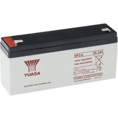 Yuasa Akut ja Laturit Yuasa NP3-6, Lyijyakut (VRLA) 6 V, valkoinen, 3000 mAh, 630 g