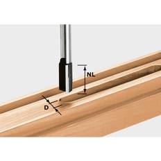 Elektrowerkzeug-Zubehör Festool Fräser, Nutfräser HW S12 D14/40