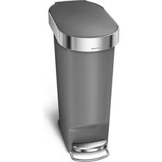 Simplehuman bin Simplehuman 40L Slim Plastic Pedal Bin