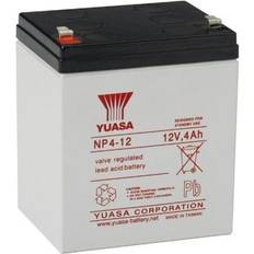 Yuasa Akut ja Laturit Yuasa NP4-12, Lyijyakut (VRLA) 12 V, valkoinen, 4000 mAh, 1,67 kg