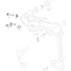 Sram x01 Sram X01 Eagle 1x12 Bagskifter Kit