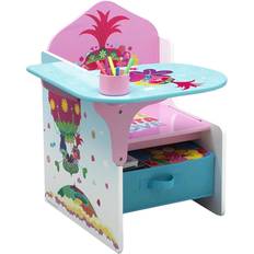 Gold Furniture Set Delta Children Trolls World Tour Chair Desk With Bin