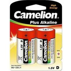 Alkaliskt batteri d Camelion Plus Alkaline LR20-BP2 Batteri 2 x D alkaliskt