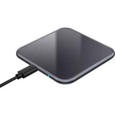 15W Qi-oplader med hurtigopladning Sort