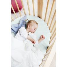 Stokke Lagen Børneværelse Stokke Sleepi Fitted Crib Sheet In Blue Crib