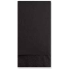 Red Paper Napkins Touch of Color Beverage Napkin 2-ply Black 150 Napkins/Pack (DTC67134BDNAP)