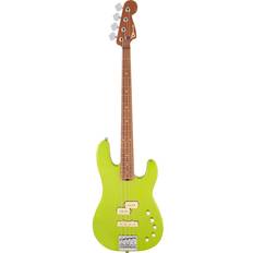 Charvel Musical Instruments Charvel Pro-Mod San Dimas Bass Pj Iv Lime Green Metallic