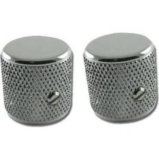 Bassi Elettrici Fender Telecaster/Precision Bass Knobs, Knurled Chrome