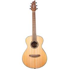 Breedlove Discovery S Companion Natural Acoustic Guitar, Red Cedar