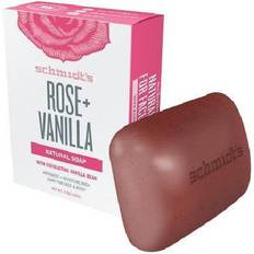 Schmidt's Bath & Shower Products Schmidt's s Natural Bar Soap Rose + Vanilla 5