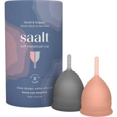 Menstrual Cups Saalt Soft Menstrual Cup Grey Duo Pack