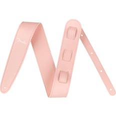 Straps Fender Vegan Leather Strap 2.5'' Leather guitar strap Shell Pink