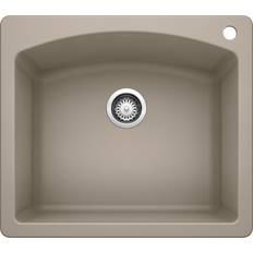 Kitchen Sinks Blanco Diamond 25" Single Bowl Drop In