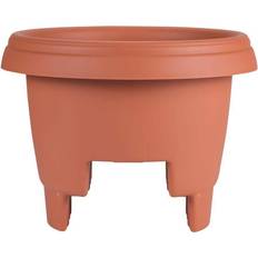 Bloem 12" Deck Rail Planter Terra Cotta