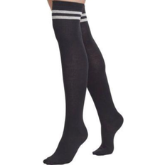 Women's Overknee Socks 2-pack - Black