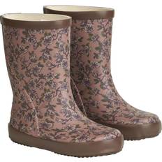 Wheat Rubber Boot Alpha Print