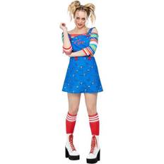 Chucky maskerad Maskerad Smiffys Miss Chucky Costume