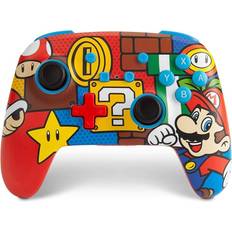 Nintendo switch controller mario PowerA Enhanced Wireless Controller for Nintendo Switch Mario Pop Nintendo Switch