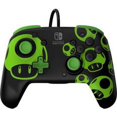 Game-Controllers PDP REMATCH Wired Controller: 1-Up Glow in the Dark