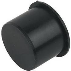 Plumbing FloPlast Floplast Black Push-Fit Waste Pipe Access Plug, (Dia)32mm