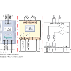 Elektronisk termostat Schneider Electric Elektronisk Termostat 230vac