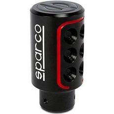 Pommeaux de levier de vitesse Sparco Pommeau de Levier de Vitesse SPC Racing Noir/Rouge