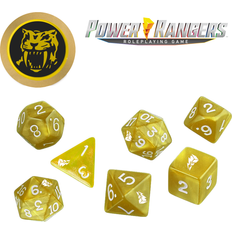 7 dice set (Yellow) Power Rangers RPG 7 Dice Set