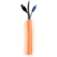 Kaapelikanavat Multibrackets M Universal Cable Sock Self Wrapping 19mm Orange 25m
