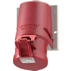 CEE Sockets Mennekes Wall socket 1-part screwless terminals 16A 400V IP44 (MEN1343)