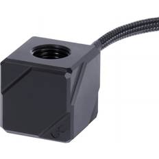 Computer Cooling AlphaCool Temperature Sensor Square Acetal Black