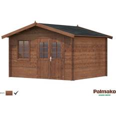 Brown Small Cabins Palmako Förråd Valentine 11,4 M² Tryckimpregnerad (Building Area )